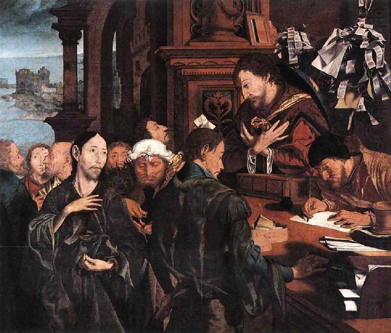 REYMERSWALE, Marinus van The Calling of Matthew china oil painting image